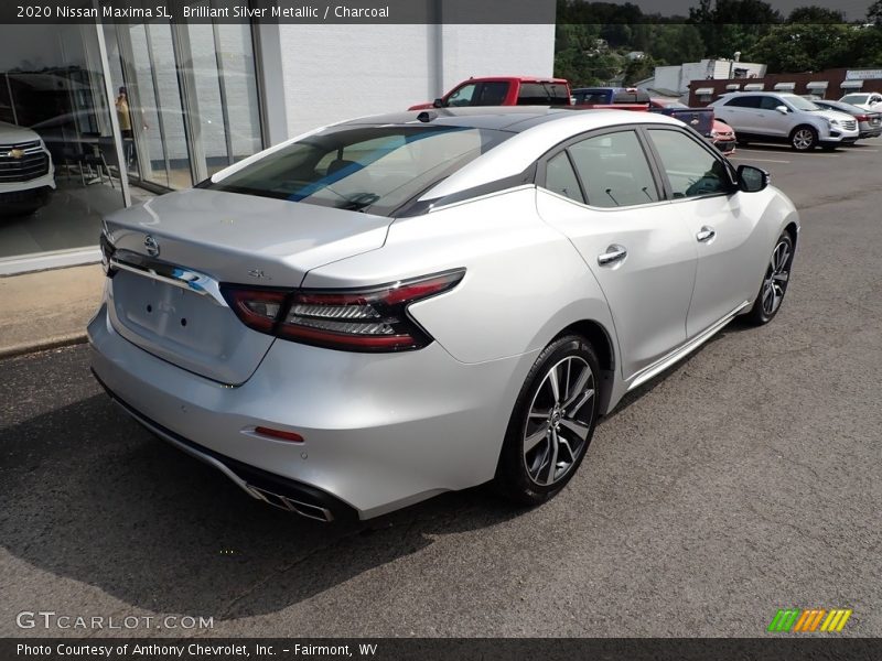 Brilliant Silver Metallic / Charcoal 2020 Nissan Maxima SL