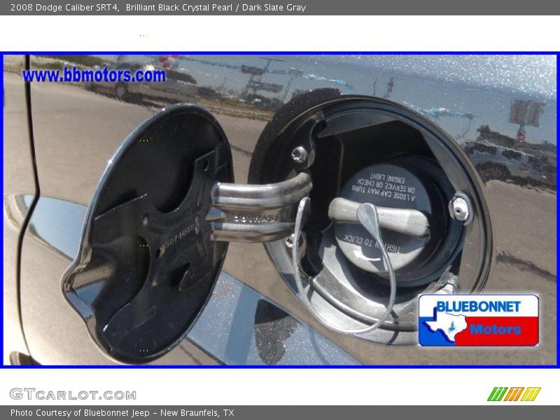 Brilliant Black Crystal Pearl / Dark Slate Gray 2008 Dodge Caliber SRT4