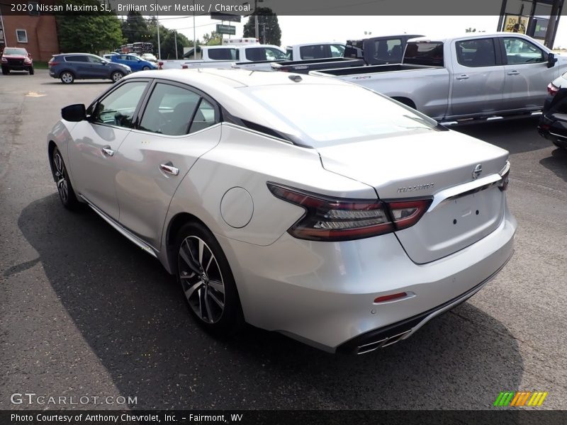 Brilliant Silver Metallic / Charcoal 2020 Nissan Maxima SL