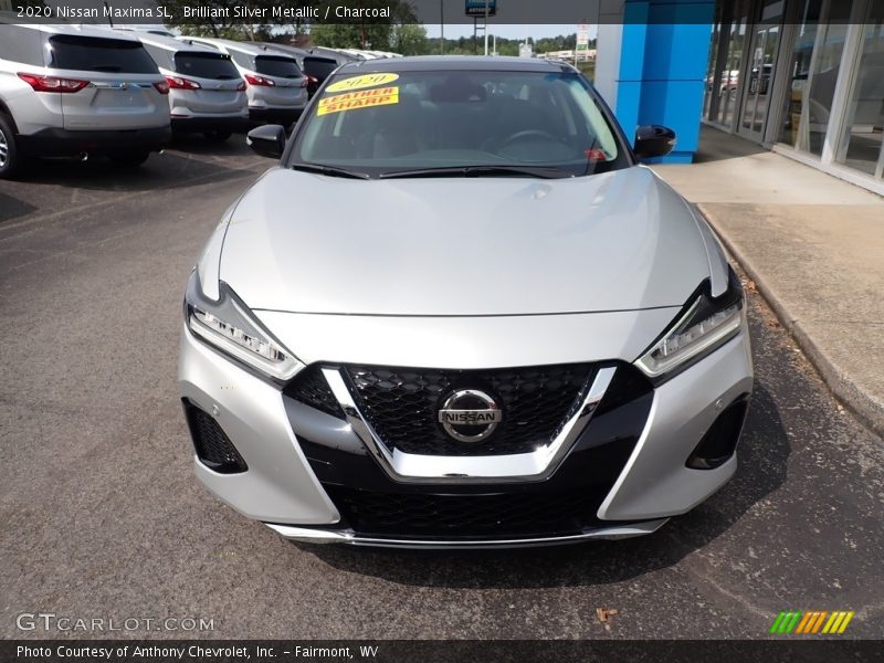 Brilliant Silver Metallic / Charcoal 2020 Nissan Maxima SL