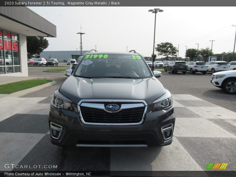 Magnetite Gray Metallic / Black 2020 Subaru Forester 2.5i Touring