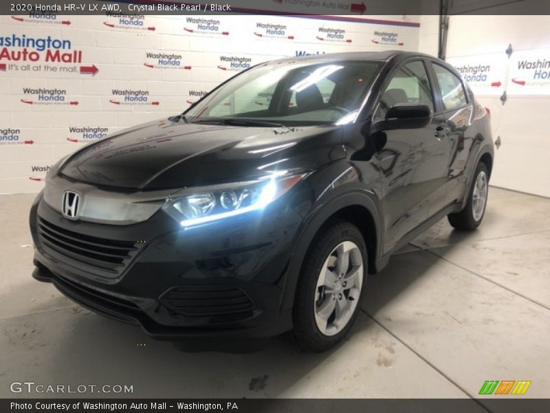Crystal Black Pearl / Black 2020 Honda HR-V LX AWD