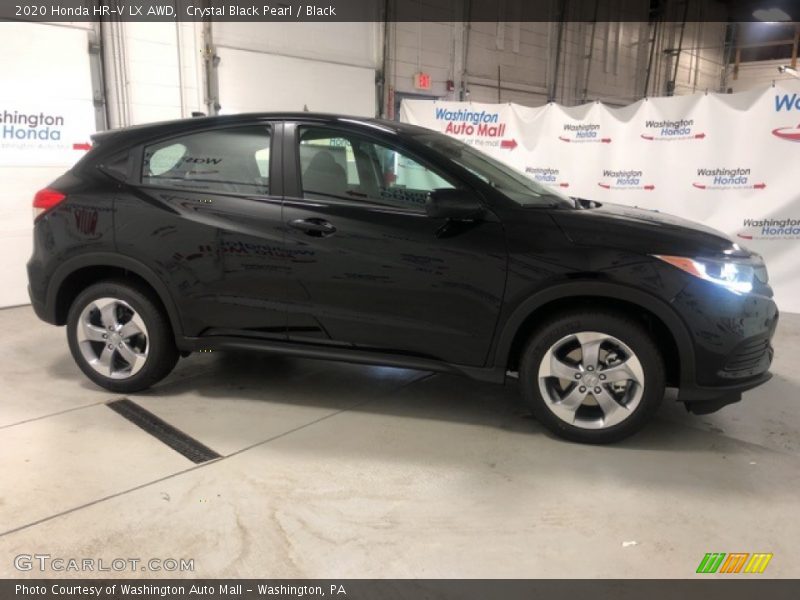 Crystal Black Pearl / Black 2020 Honda HR-V LX AWD