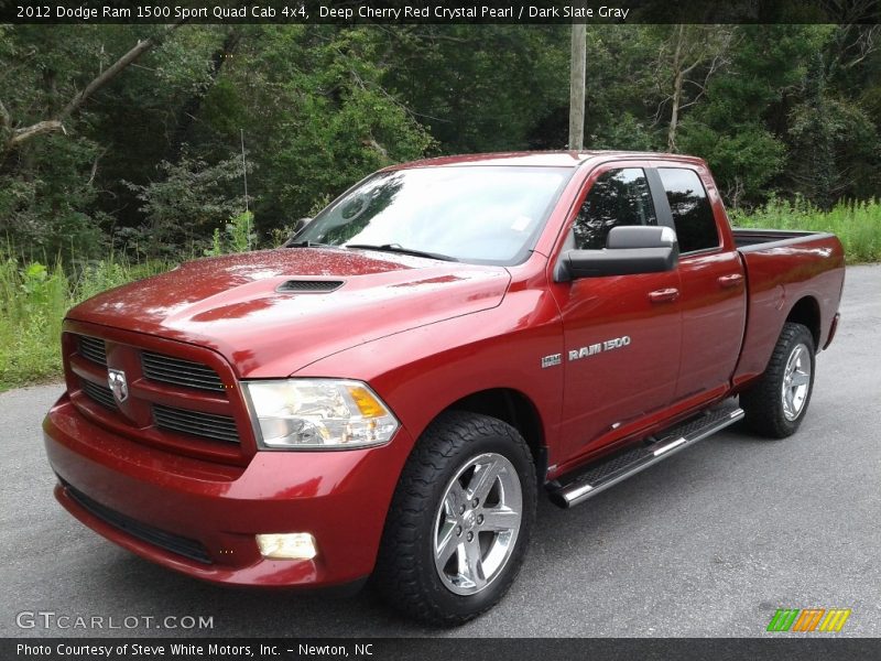 Front 3/4 View of 2012 Ram 1500 Sport Quad Cab 4x4