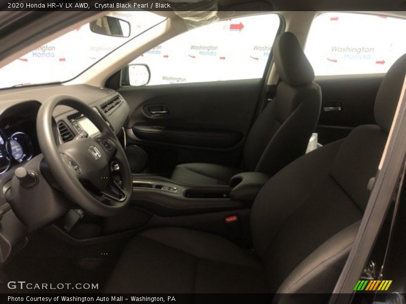 Crystal Black Pearl / Black 2020 Honda HR-V LX AWD