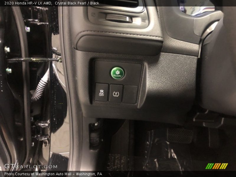 Crystal Black Pearl / Black 2020 Honda HR-V LX AWD