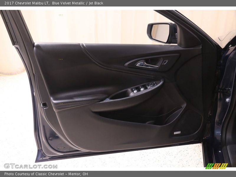 Blue Velvet Metallic / Jet Black 2017 Chevrolet Malibu LT