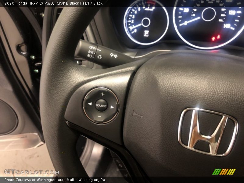 Crystal Black Pearl / Black 2020 Honda HR-V LX AWD