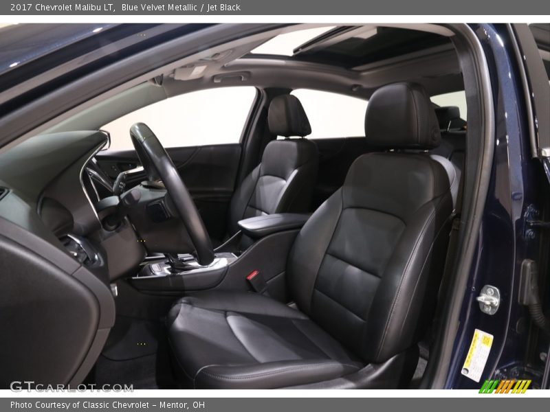 Blue Velvet Metallic / Jet Black 2017 Chevrolet Malibu LT
