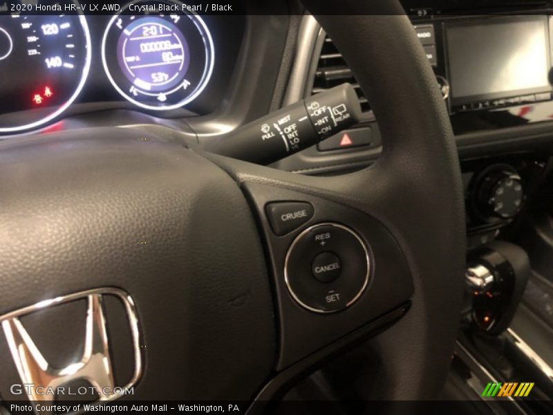 Crystal Black Pearl / Black 2020 Honda HR-V LX AWD
