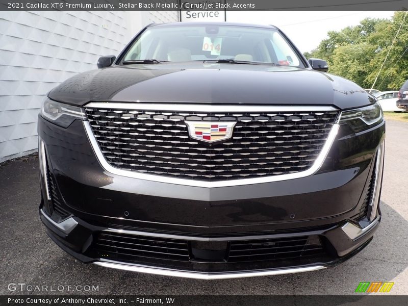 Stellar Black Metallic / Cirrus/Jet Black Accents 2021 Cadillac XT6 Premium Luxury