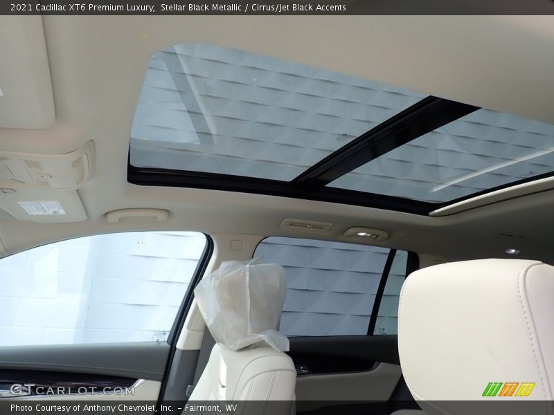 Sunroof of 2021 XT6 Premium Luxury