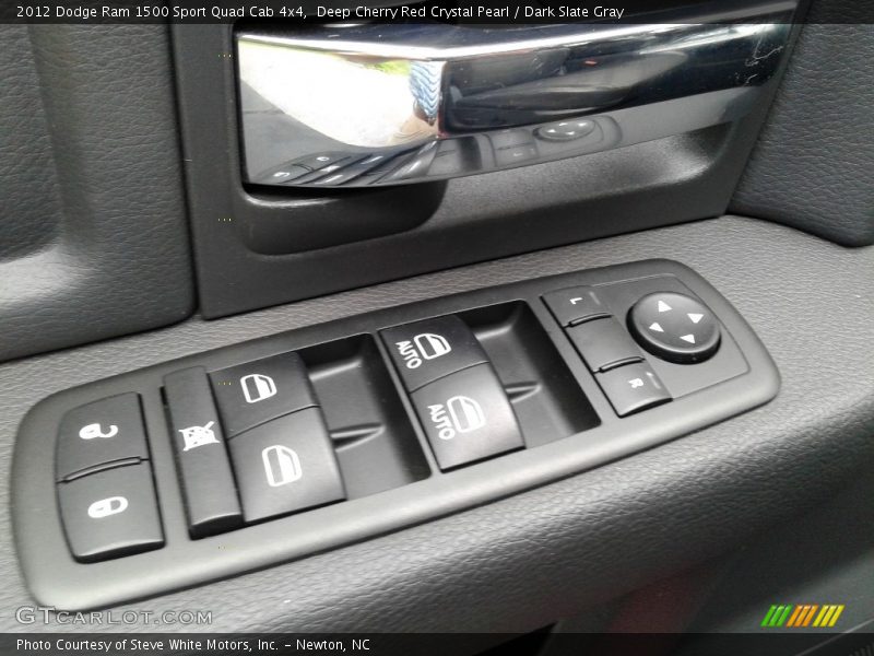 Deep Cherry Red Crystal Pearl / Dark Slate Gray 2012 Dodge Ram 1500 Sport Quad Cab 4x4