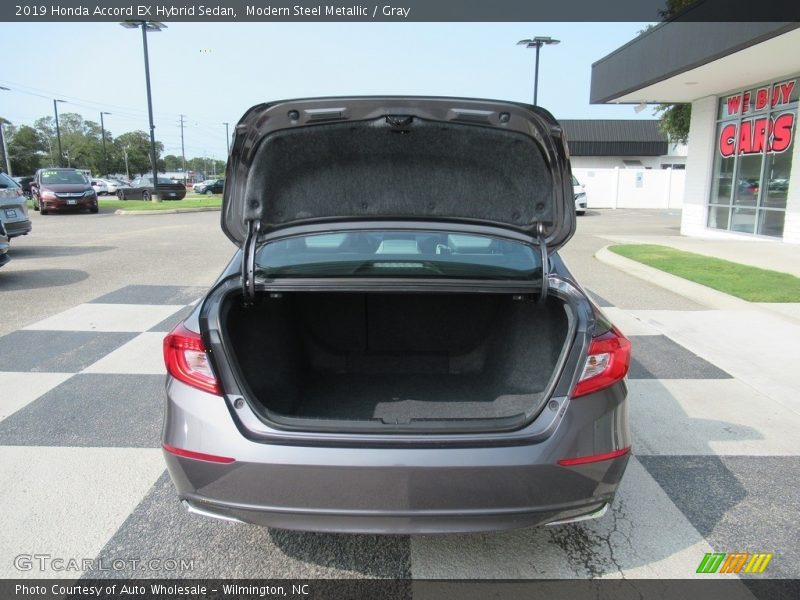 Modern Steel Metallic / Gray 2019 Honda Accord EX Hybrid Sedan