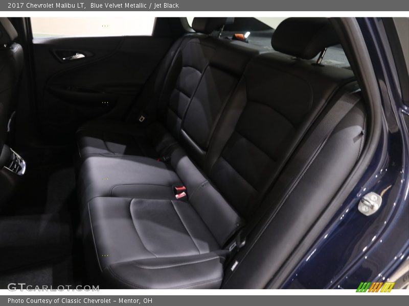Blue Velvet Metallic / Jet Black 2017 Chevrolet Malibu LT