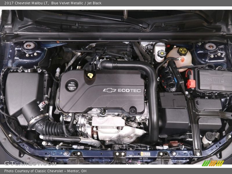 Blue Velvet Metallic / Jet Black 2017 Chevrolet Malibu LT
