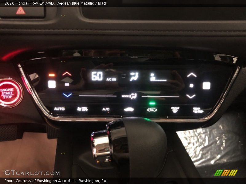 Aegean Blue Metallic / Black 2020 Honda HR-V EX AWD