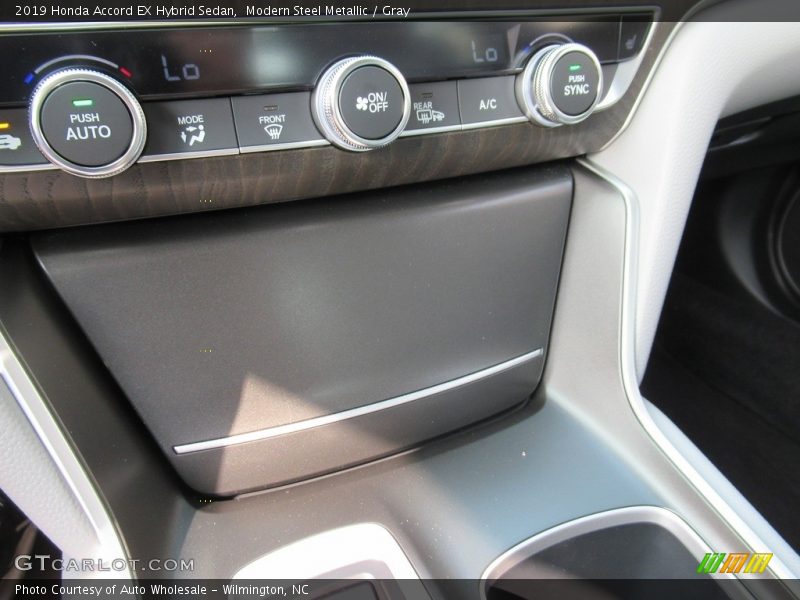 Modern Steel Metallic / Gray 2019 Honda Accord EX Hybrid Sedan