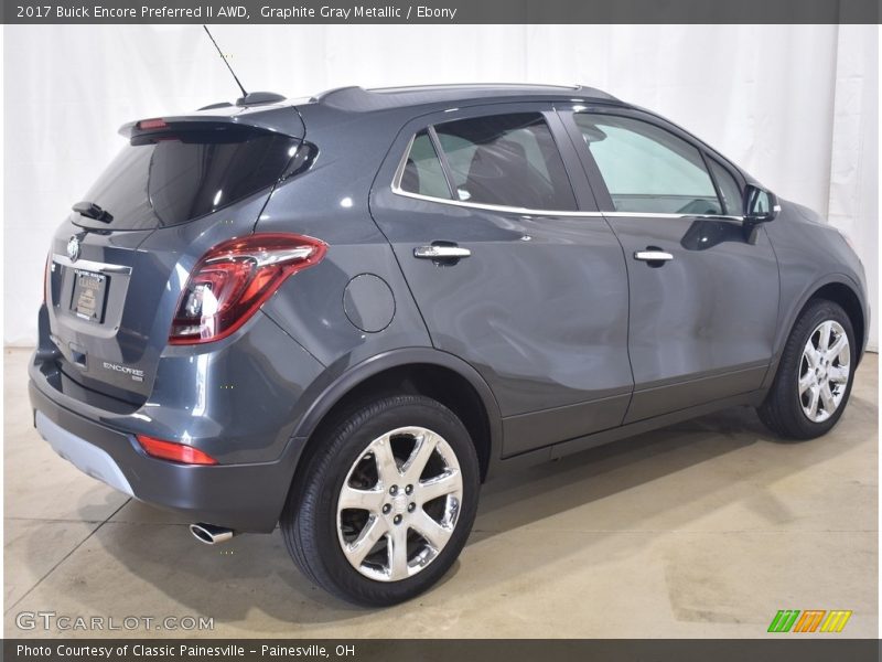 Graphite Gray Metallic / Ebony 2017 Buick Encore Preferred II AWD