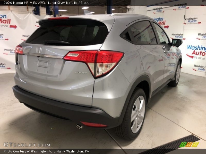 Lunar Silver Metallic / Black 2020 Honda HR-V EX AWD