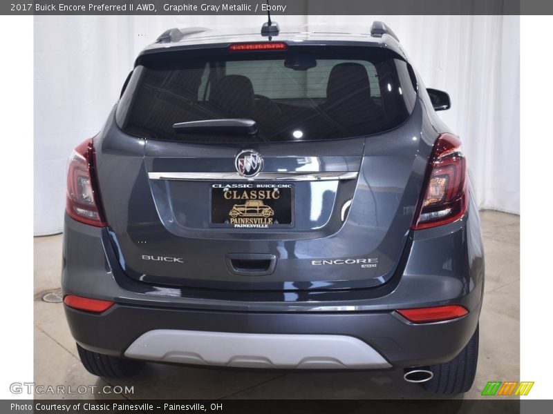 Graphite Gray Metallic / Ebony 2017 Buick Encore Preferred II AWD