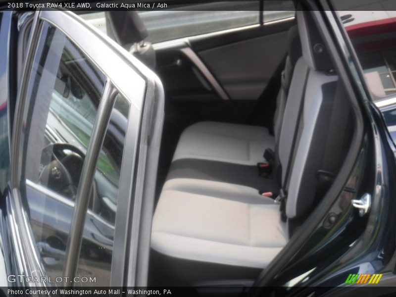 Galactic Aqua Mica / Ash 2018 Toyota RAV4 XLE AWD