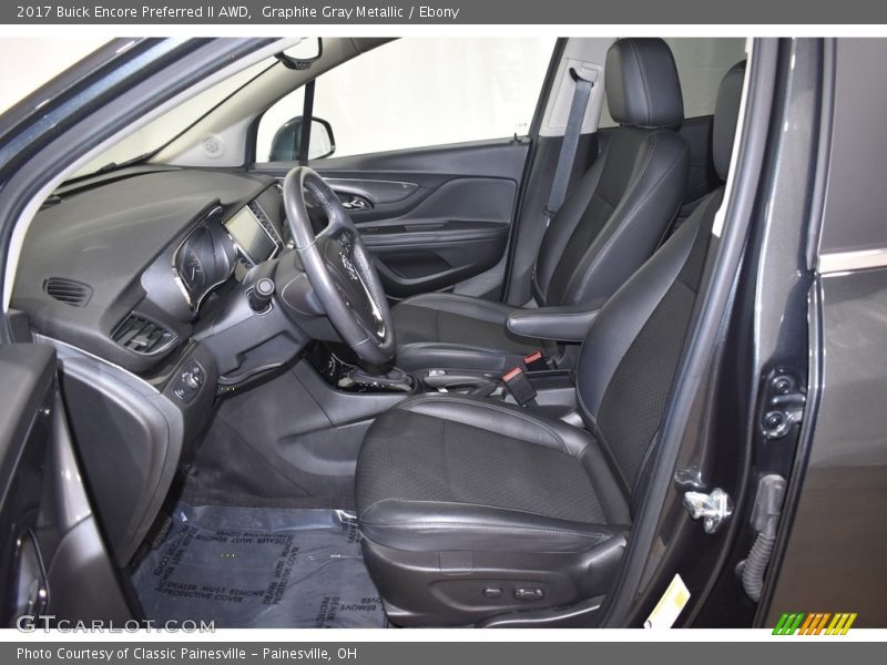 Graphite Gray Metallic / Ebony 2017 Buick Encore Preferred II AWD