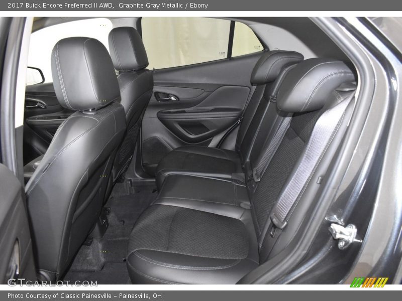 Graphite Gray Metallic / Ebony 2017 Buick Encore Preferred II AWD