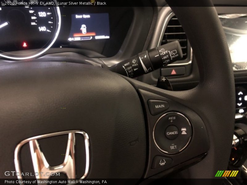Lunar Silver Metallic / Black 2020 Honda HR-V EX AWD