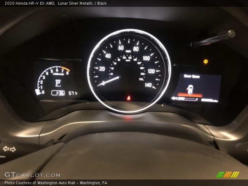 Lunar Silver Metallic / Black 2020 Honda HR-V EX AWD