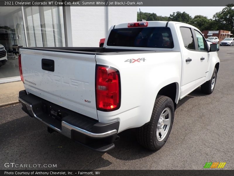 Summit White / Jet Black/­Dark Ash 2021 Chevrolet Colorado WT Crew Cab 4x4