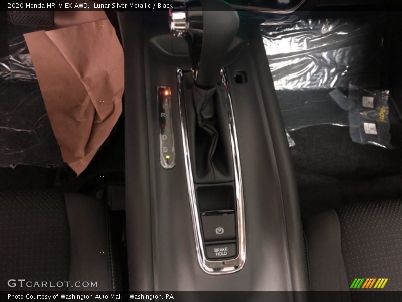 Lunar Silver Metallic / Black 2020 Honda HR-V EX AWD