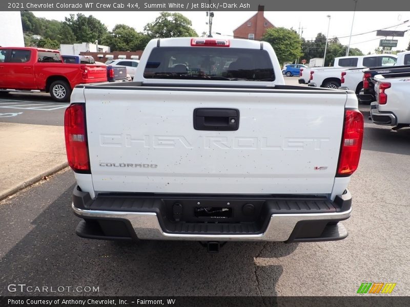 Summit White / Jet Black/­Dark Ash 2021 Chevrolet Colorado WT Crew Cab 4x4
