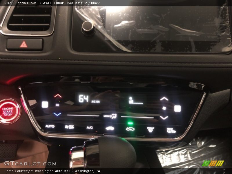 Lunar Silver Metallic / Black 2020 Honda HR-V EX AWD