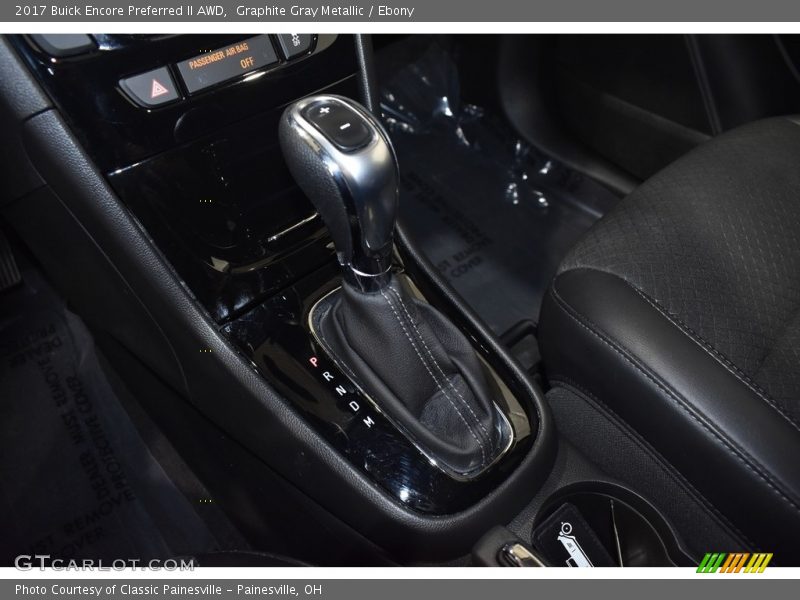 Graphite Gray Metallic / Ebony 2017 Buick Encore Preferred II AWD