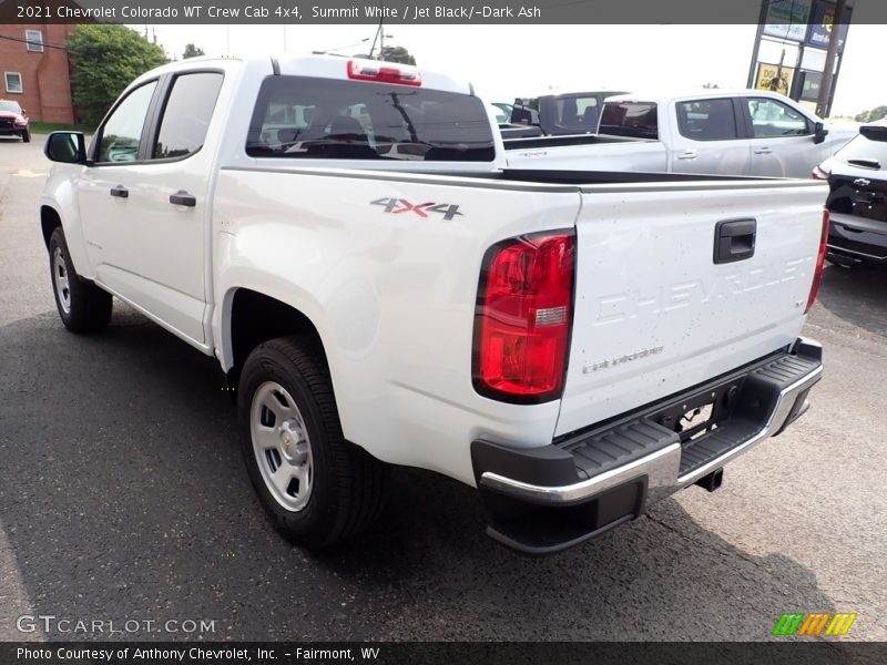 Summit White / Jet Black/­Dark Ash 2021 Chevrolet Colorado WT Crew Cab 4x4