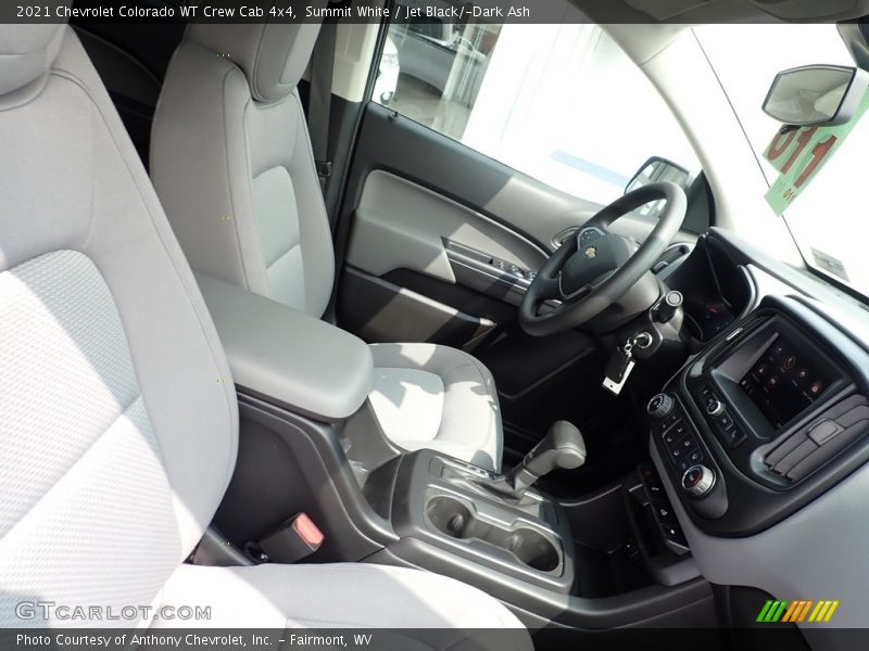 Summit White / Jet Black/­Dark Ash 2021 Chevrolet Colorado WT Crew Cab 4x4