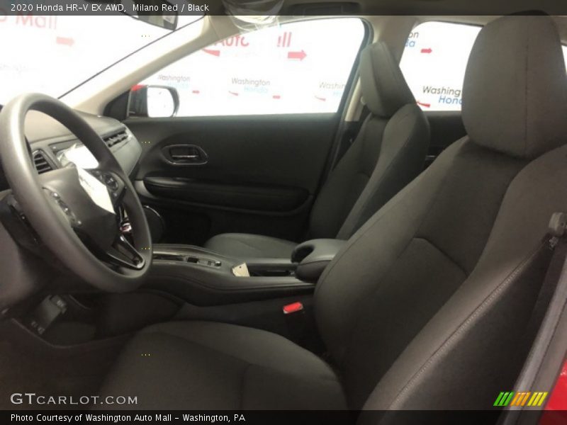 Milano Red / Black 2020 Honda HR-V EX AWD