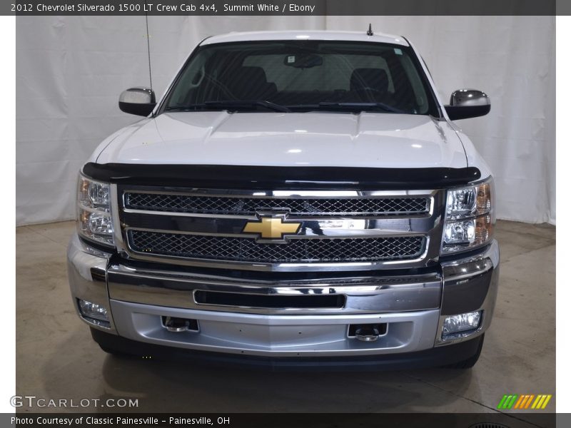 Summit White / Ebony 2012 Chevrolet Silverado 1500 LT Crew Cab 4x4