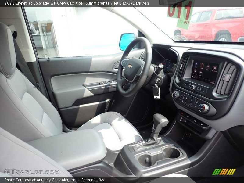 Summit White / Jet Black/­Dark Ash 2021 Chevrolet Colorado WT Crew Cab 4x4