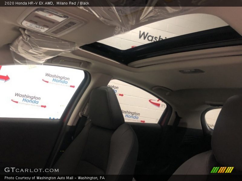Milano Red / Black 2020 Honda HR-V EX AWD