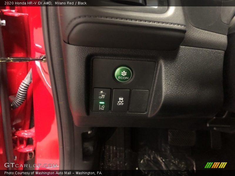 Milano Red / Black 2020 Honda HR-V EX AWD