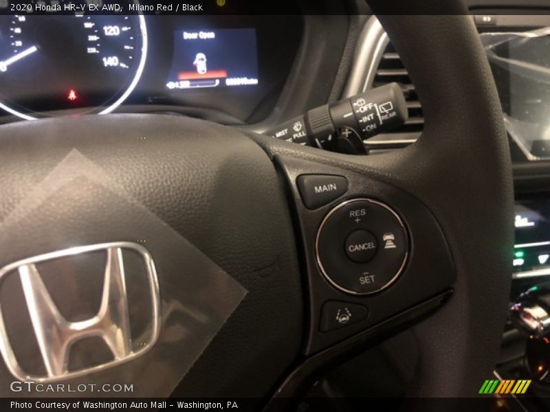 Milano Red / Black 2020 Honda HR-V EX AWD