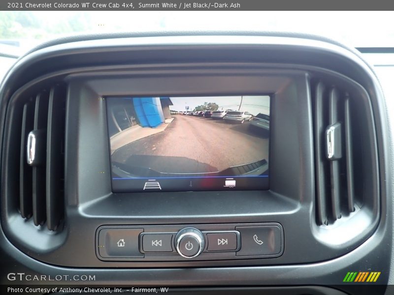 Summit White / Jet Black/­Dark Ash 2021 Chevrolet Colorado WT Crew Cab 4x4