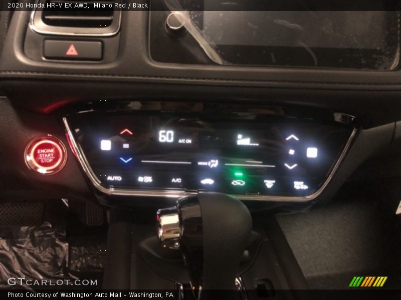 Milano Red / Black 2020 Honda HR-V EX AWD