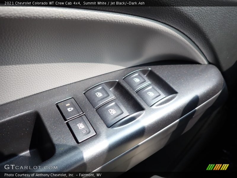 Summit White / Jet Black/­Dark Ash 2021 Chevrolet Colorado WT Crew Cab 4x4