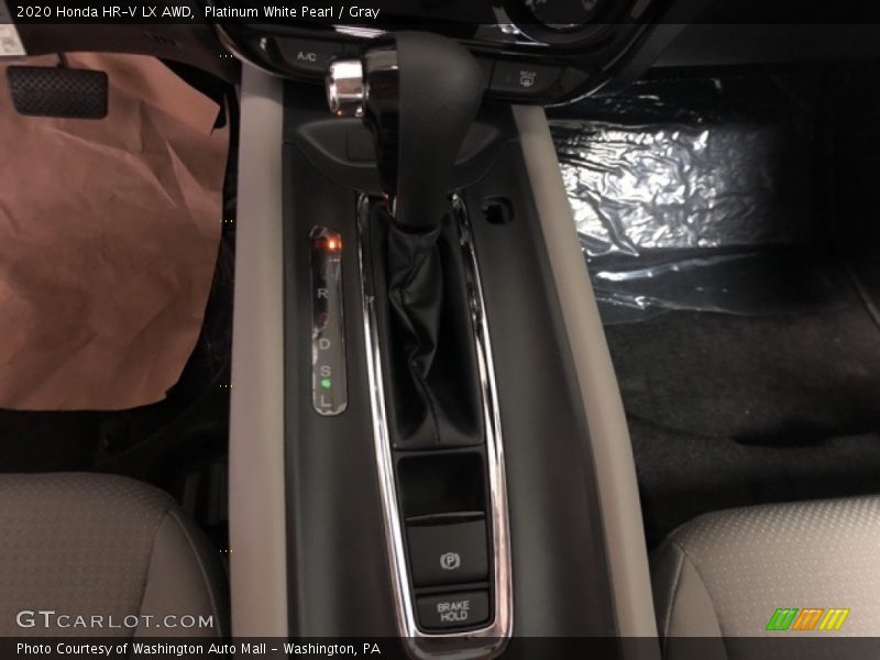 Platinum White Pearl / Gray 2020 Honda HR-V LX AWD
