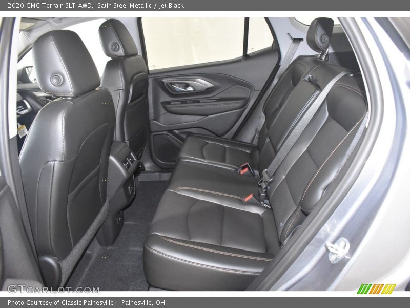 Satin Steel Metallic / Jet Black 2020 GMC Terrain SLT AWD