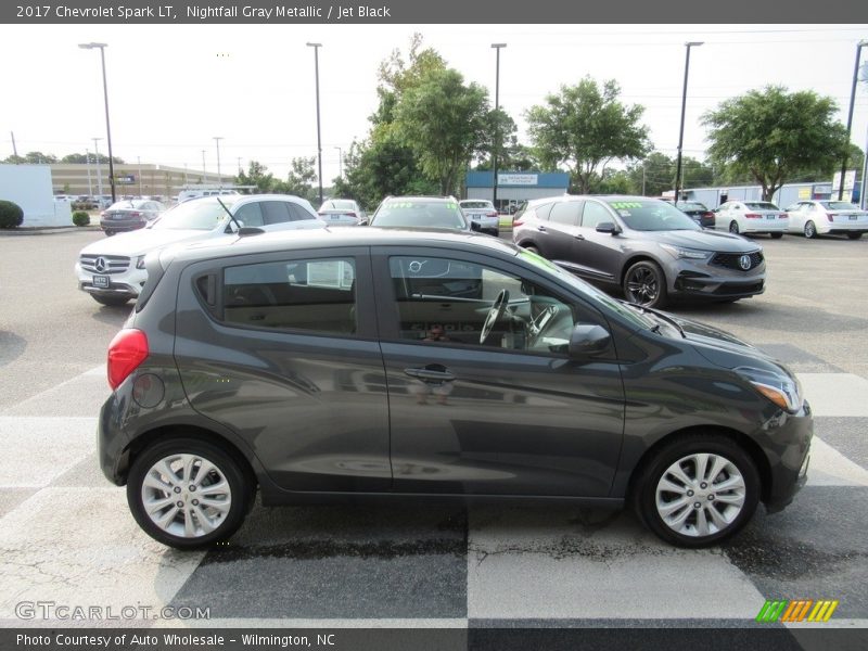 Nightfall Gray Metallic / Jet Black 2017 Chevrolet Spark LT