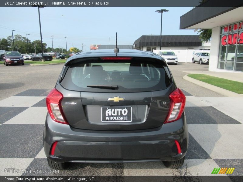 Nightfall Gray Metallic / Jet Black 2017 Chevrolet Spark LT